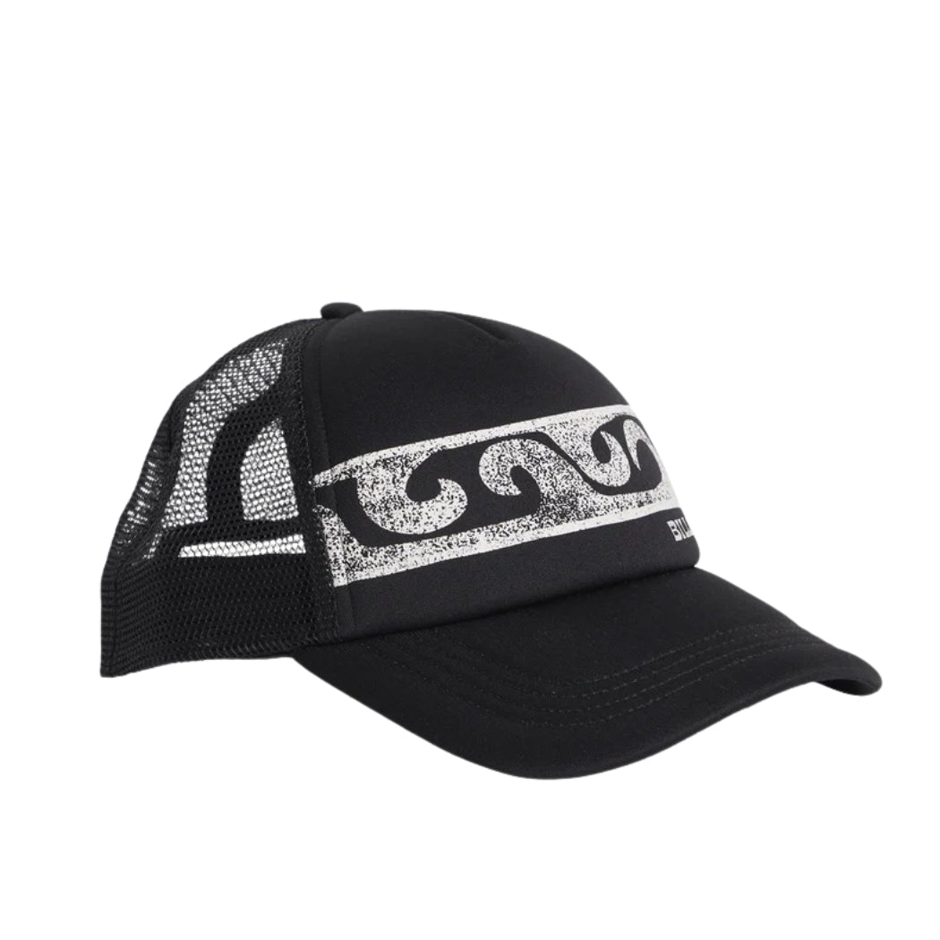 Billabong Girls Wave Fade Trucker Off Black