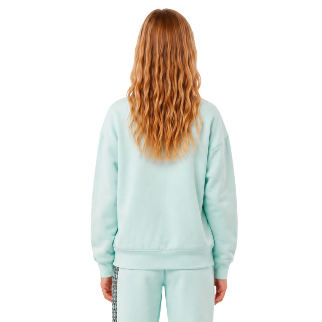 Billabong Girls Wave Of The Day Crew Mint Chip