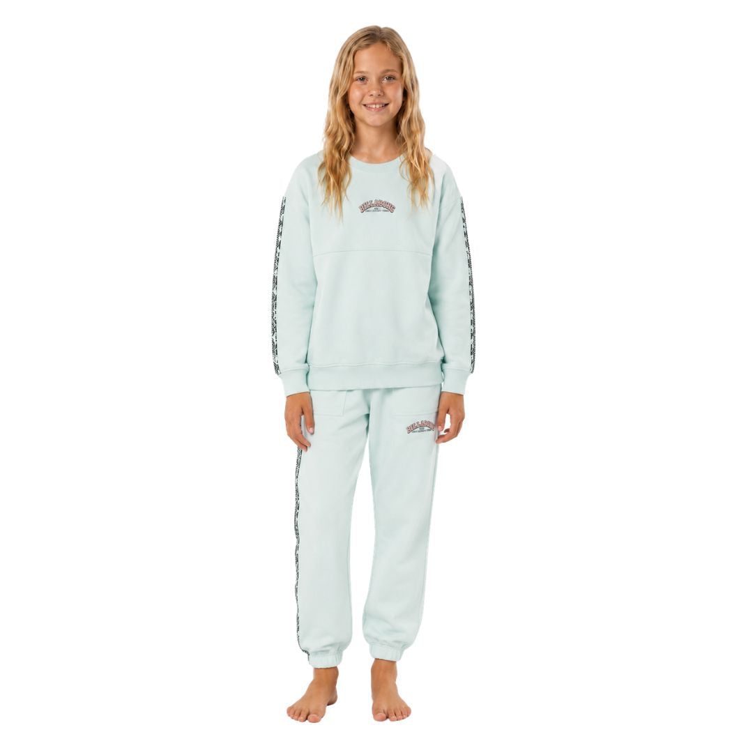 Billabong Girls Wave Of The Day Trackpant Mint Chip