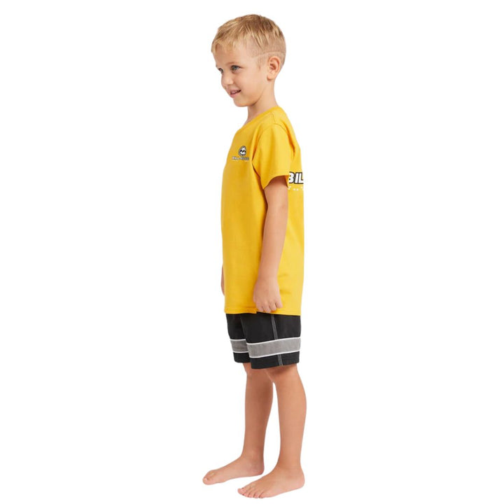 Billabong Groms Bio Wave Tee Yellow