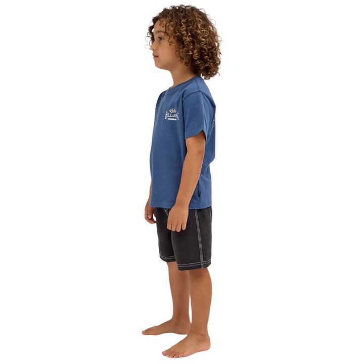 Billabong Groms Crossboards Tee Dark Denim