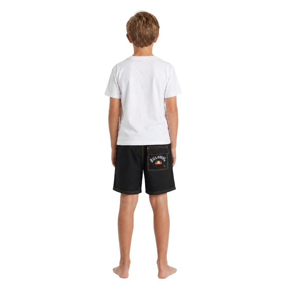 Billabong Groms Otis Flag Layback Black