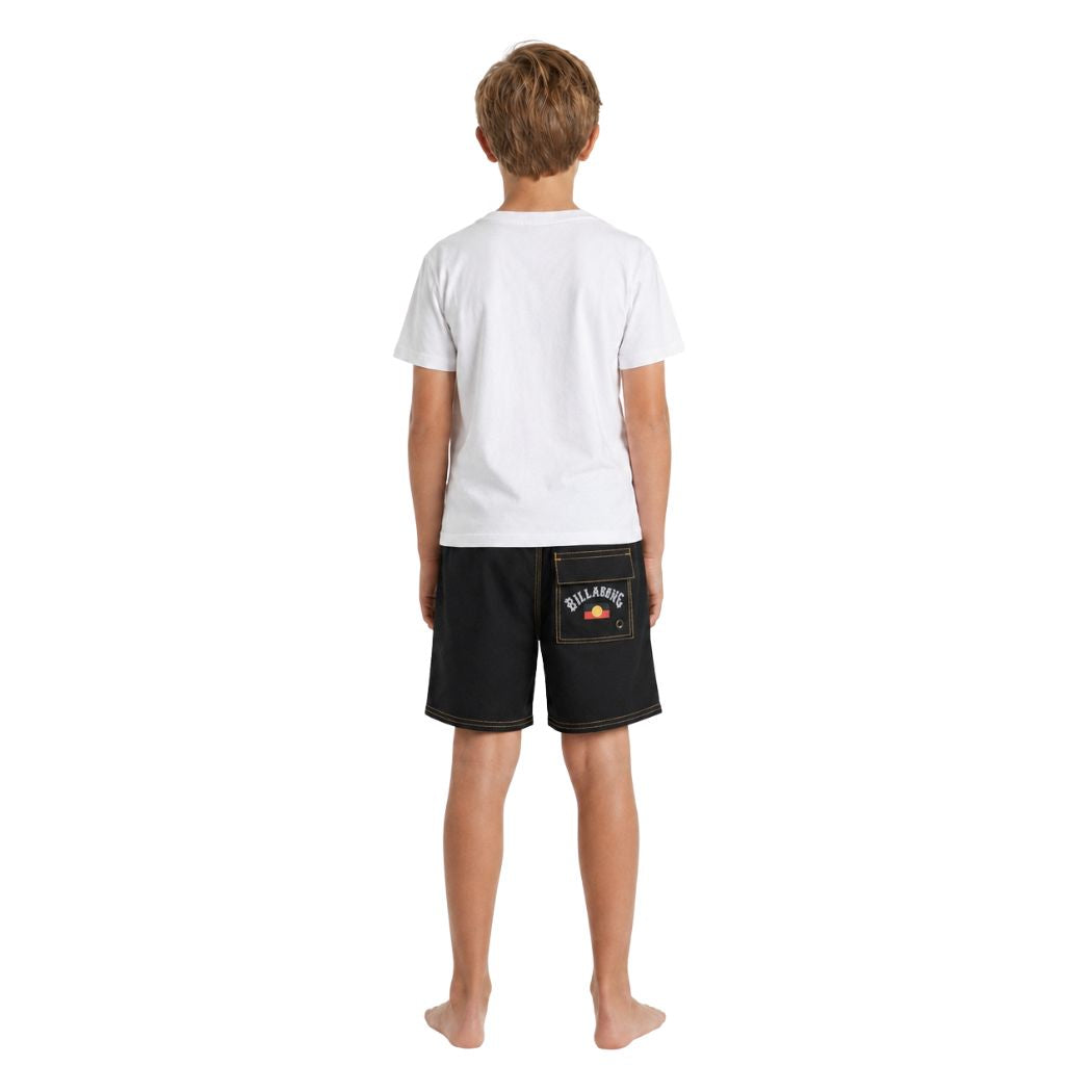 Billabong Groms Otis Flag Layback Black