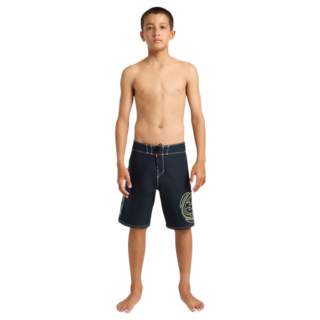 Billabong Groms Spec 73 Pulse Boardshort Off Black