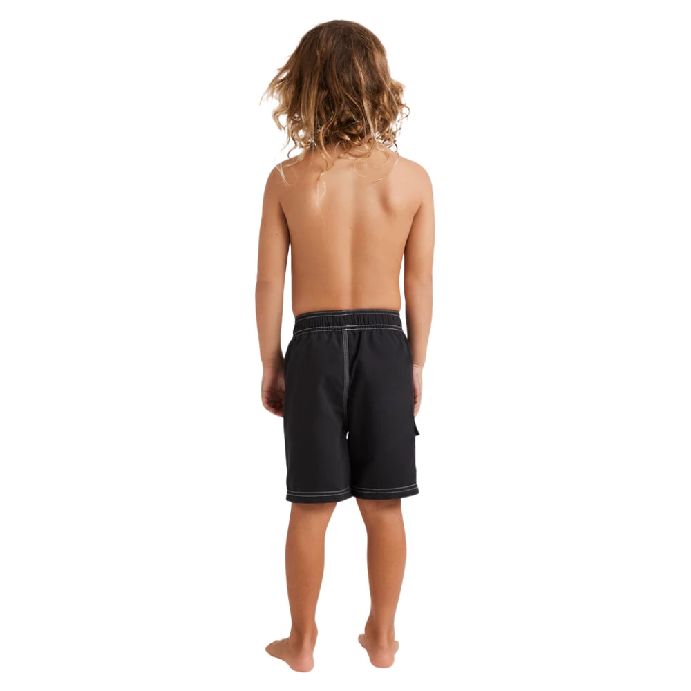 Billabong Groms Throw On Boardshort Black