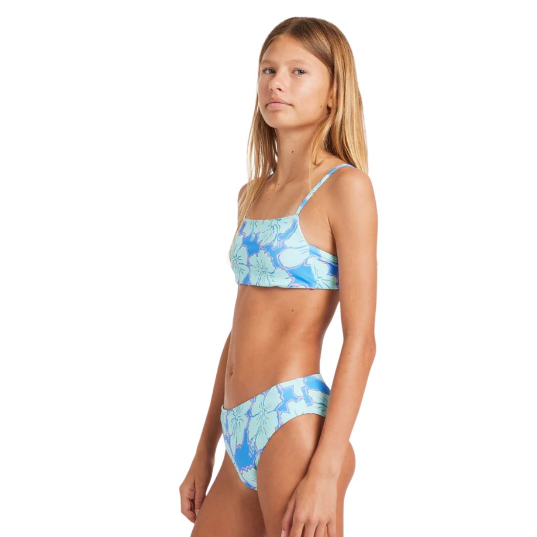 Billabong Happy Hibiscus Tank Set Tidal Blue