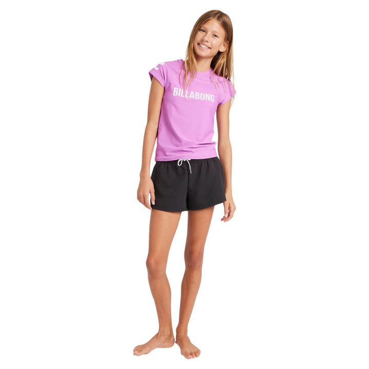 Billabong Heat Wave Girls Rash Shirt Barbados