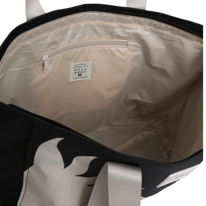 Billabong Keenie Tote Bag Black White