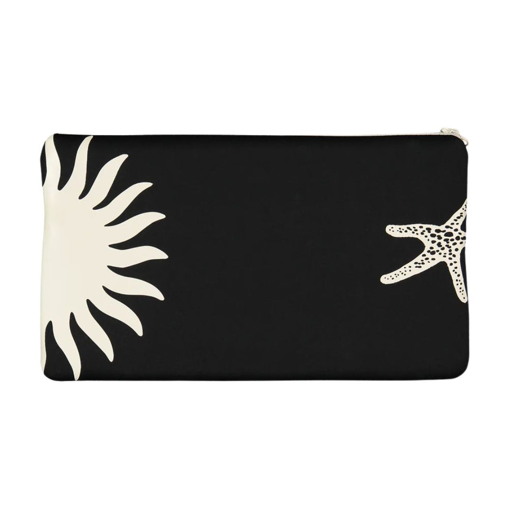 Billabong La Lune Large Pencil Case Black Pebble