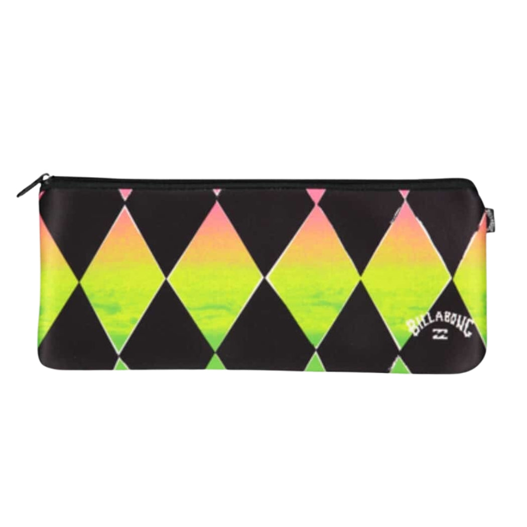 Billabong Large Pencil Case Neon
