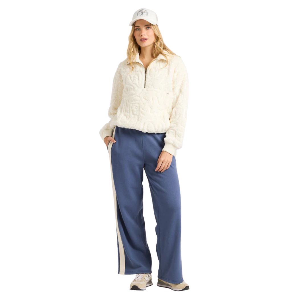 Billabong Le Love Half Zip Crew Salt Crystal
