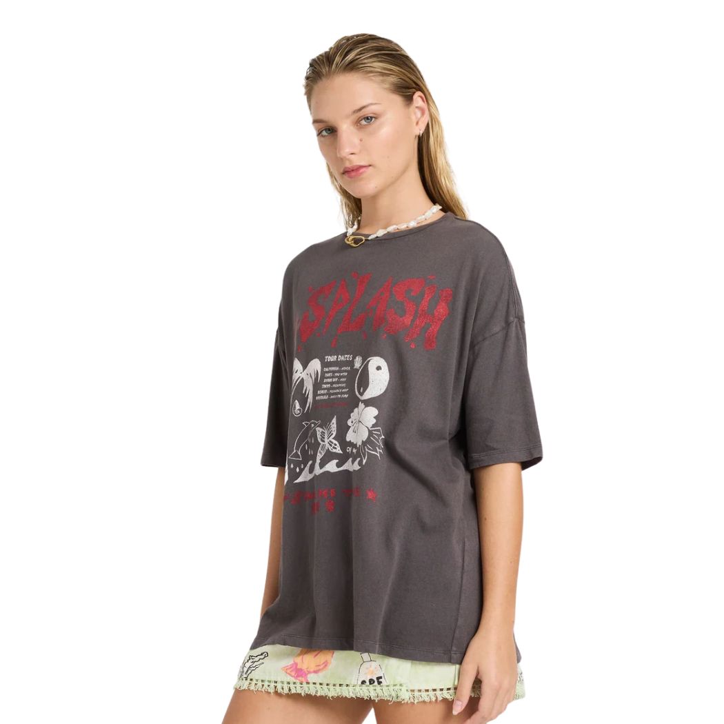 Billabong Lottie Hall Tee Off Black
