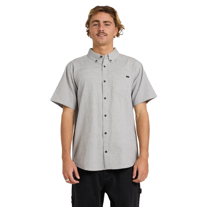 Billabong Mens All Day Shirt Light Grey