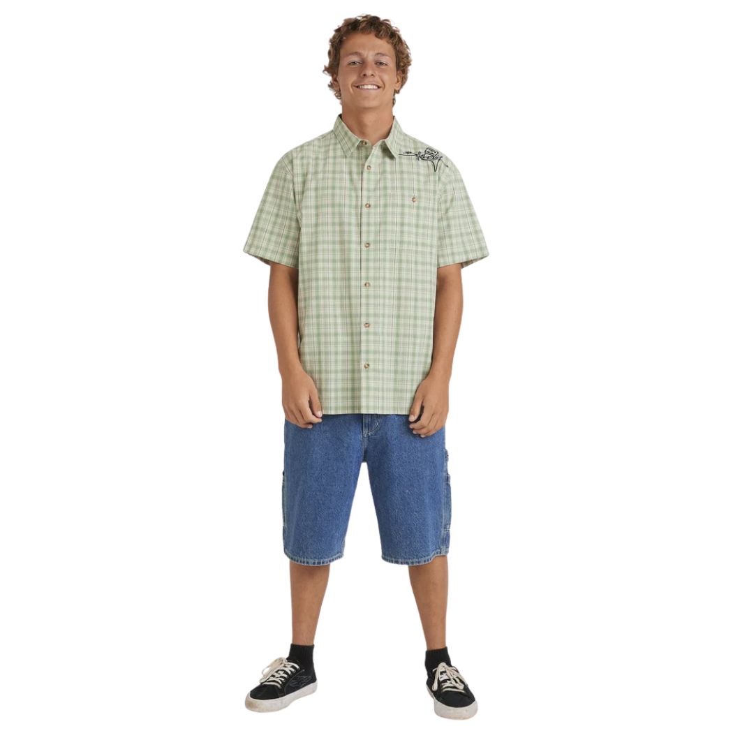 Billabong Mogul Short Sleeve Shirt Oatmeal