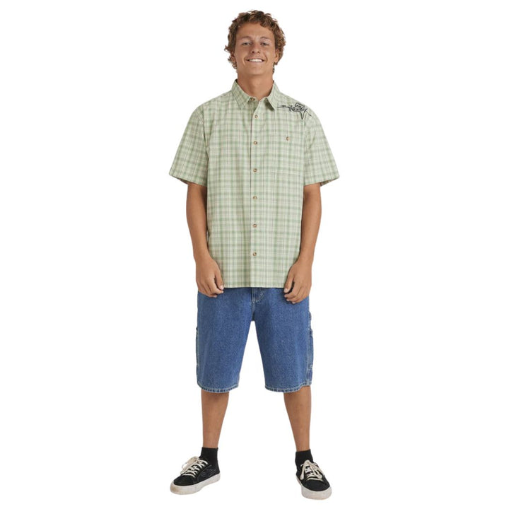 Billabong Mogul Short Sleeve Shirt Oatmeal