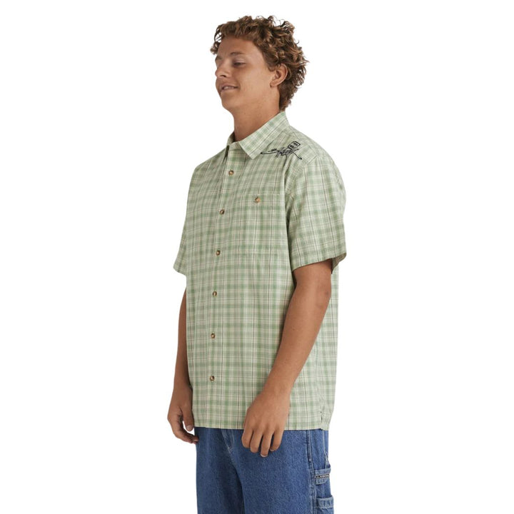 Billabong Mogul Short Sleeve Shirt Oatmeal