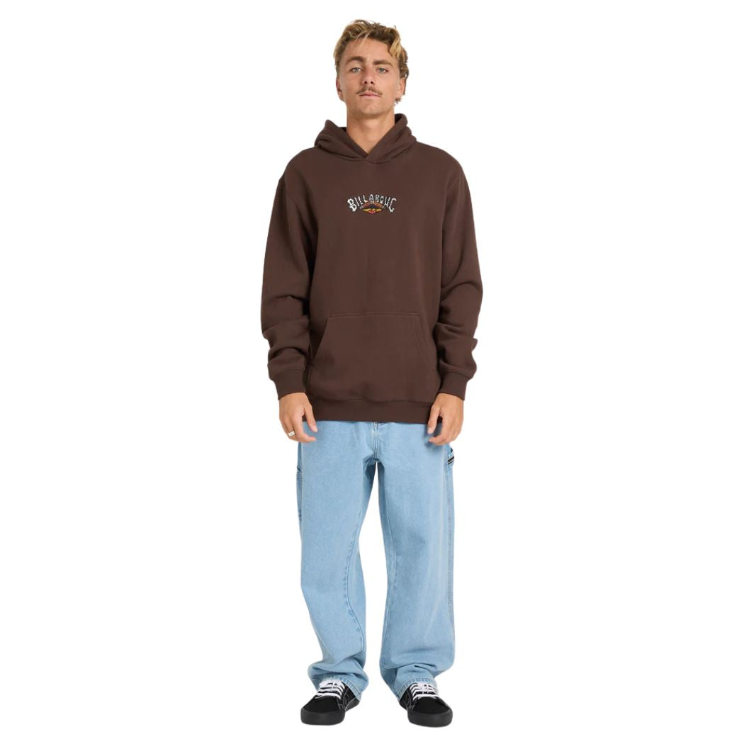Billabong Otis Arch Hoodie Chocolate