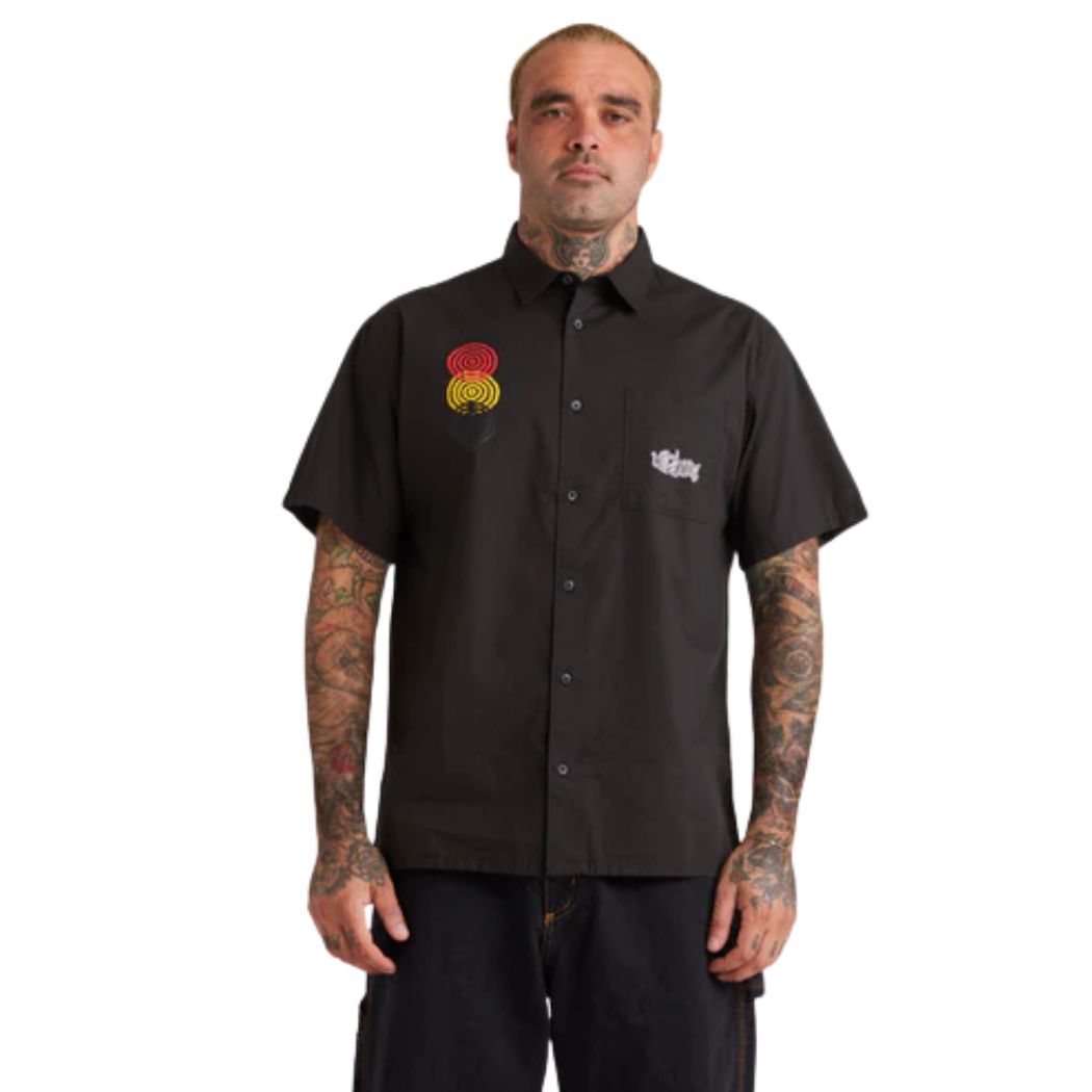 Billabong Otis Circles Short Sleeve Black