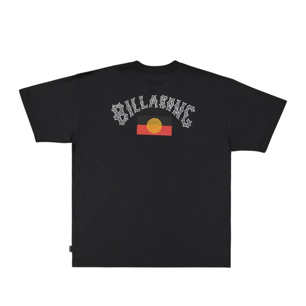 Billabong Otis Flag Arch Tee Charcoal