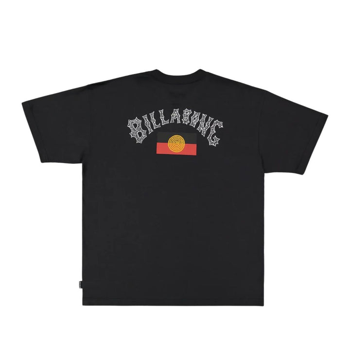 Billabong Otis Flag Arch Tee Charcoal