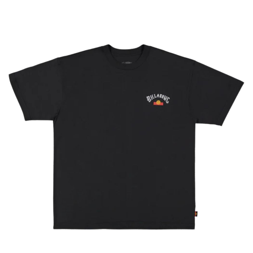 Billabong Otis Flag Arch Tee Charcoal