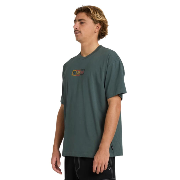 Billabong Otis Treble Tee Green Slate