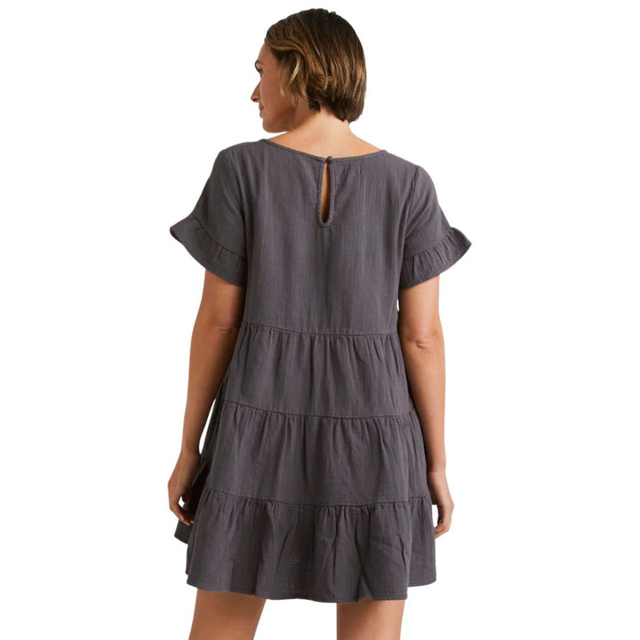 Billabong Pixie Mini Dress Washed Black