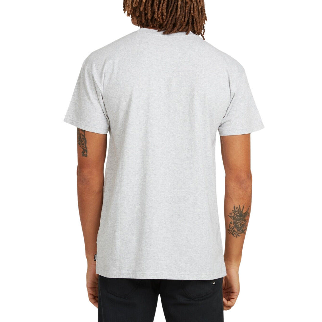 Billabong Premium Wave Washed Short Sleeve Tee Light Grey Heather 
