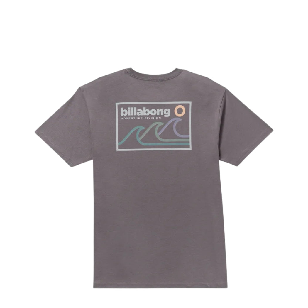 Billabong Range Adiv Tee Grey Violet