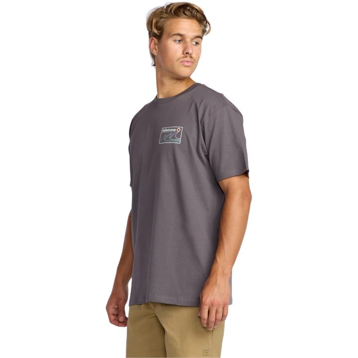 Billabong Range Adiv Tee Grey Violet