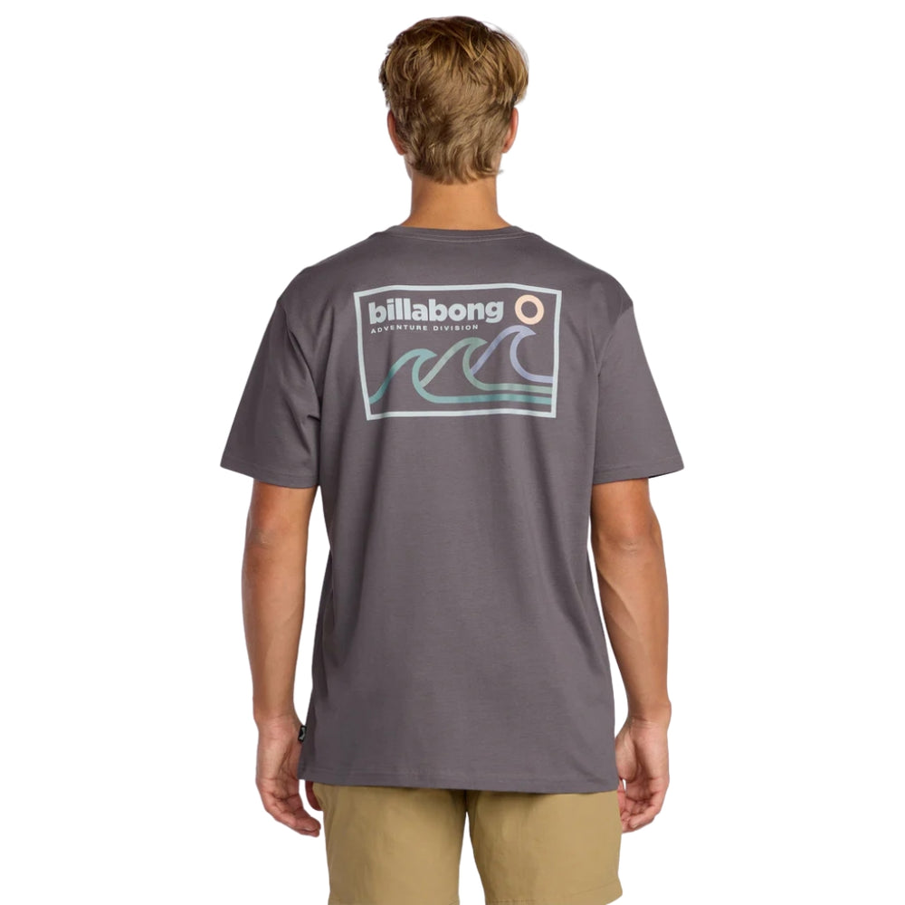 Billabong Range Adiv Tee Grey Violet