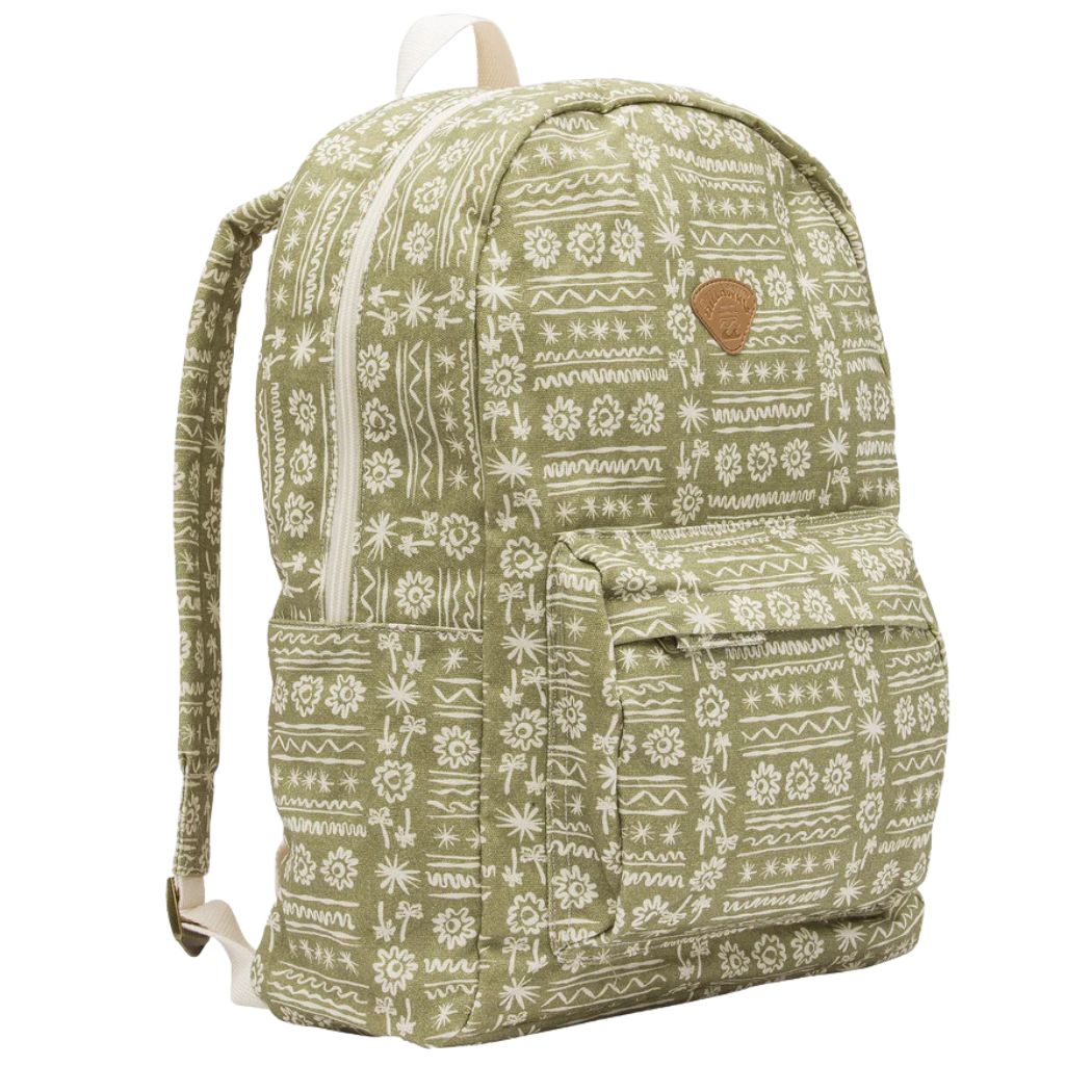 Billabong Schools Out Backpack Green Tea