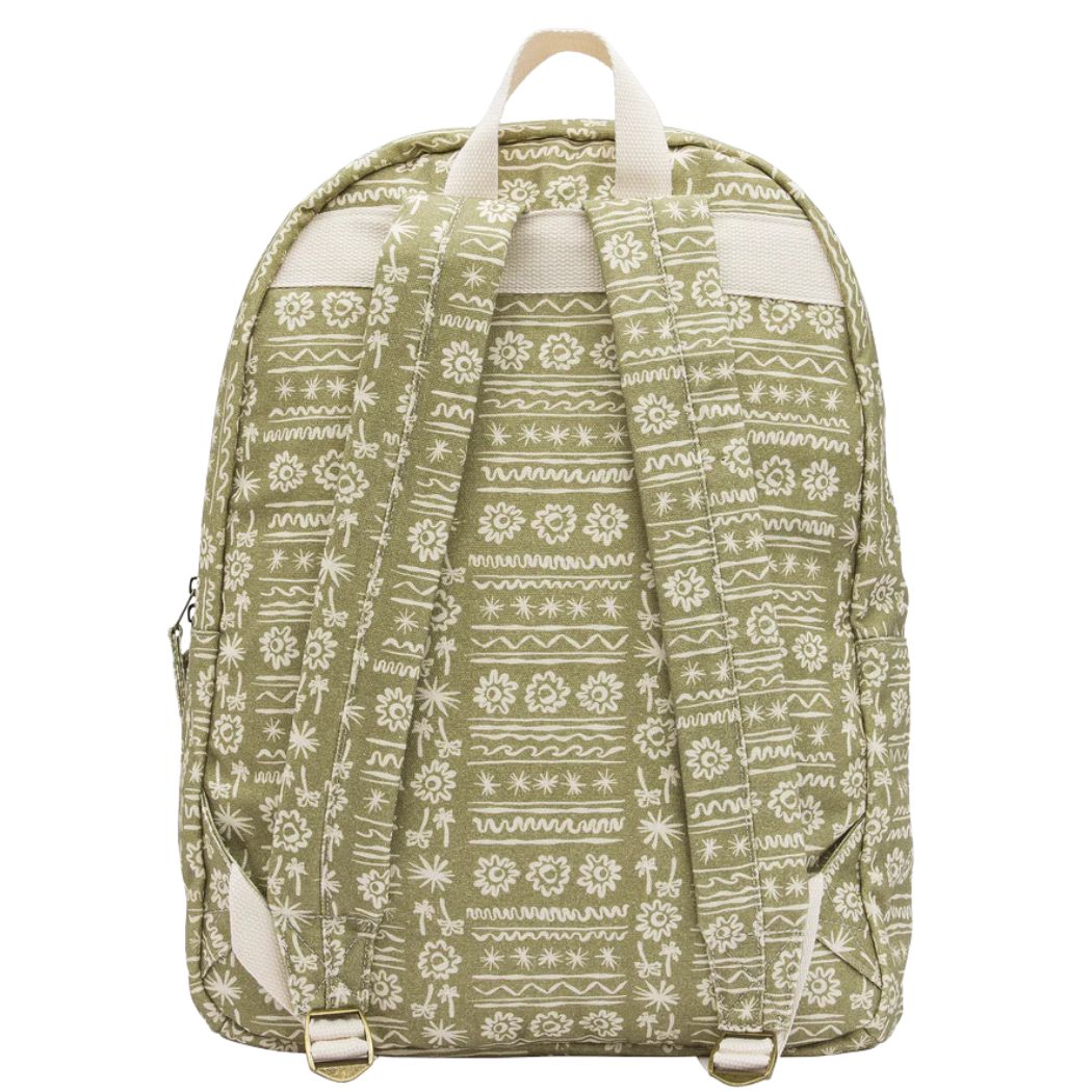 Billabong Schools Out Backpack Green Tea