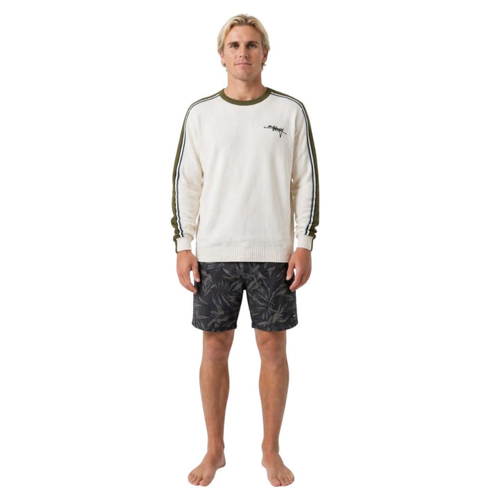 Billabong Script Sweater Silver