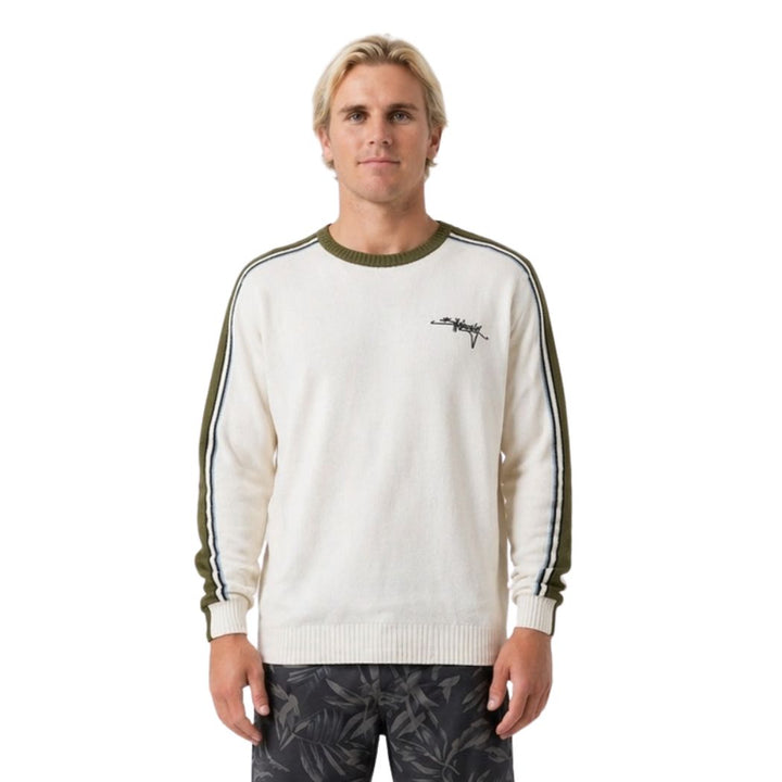 Billabong Script Sweater Silver