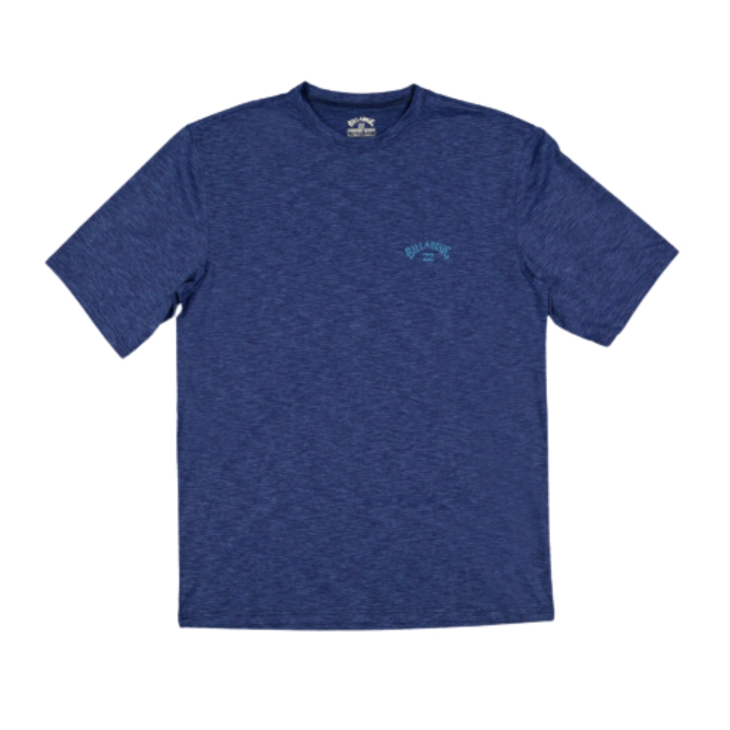 Billabong Shoreline Loose Fit SS Rash Shirt Denim Heather