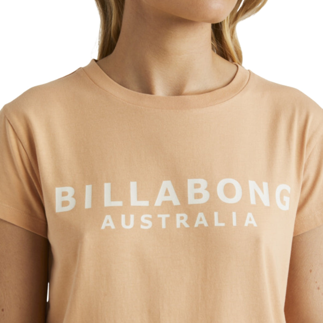 Billabong Society Tee Baked Clay