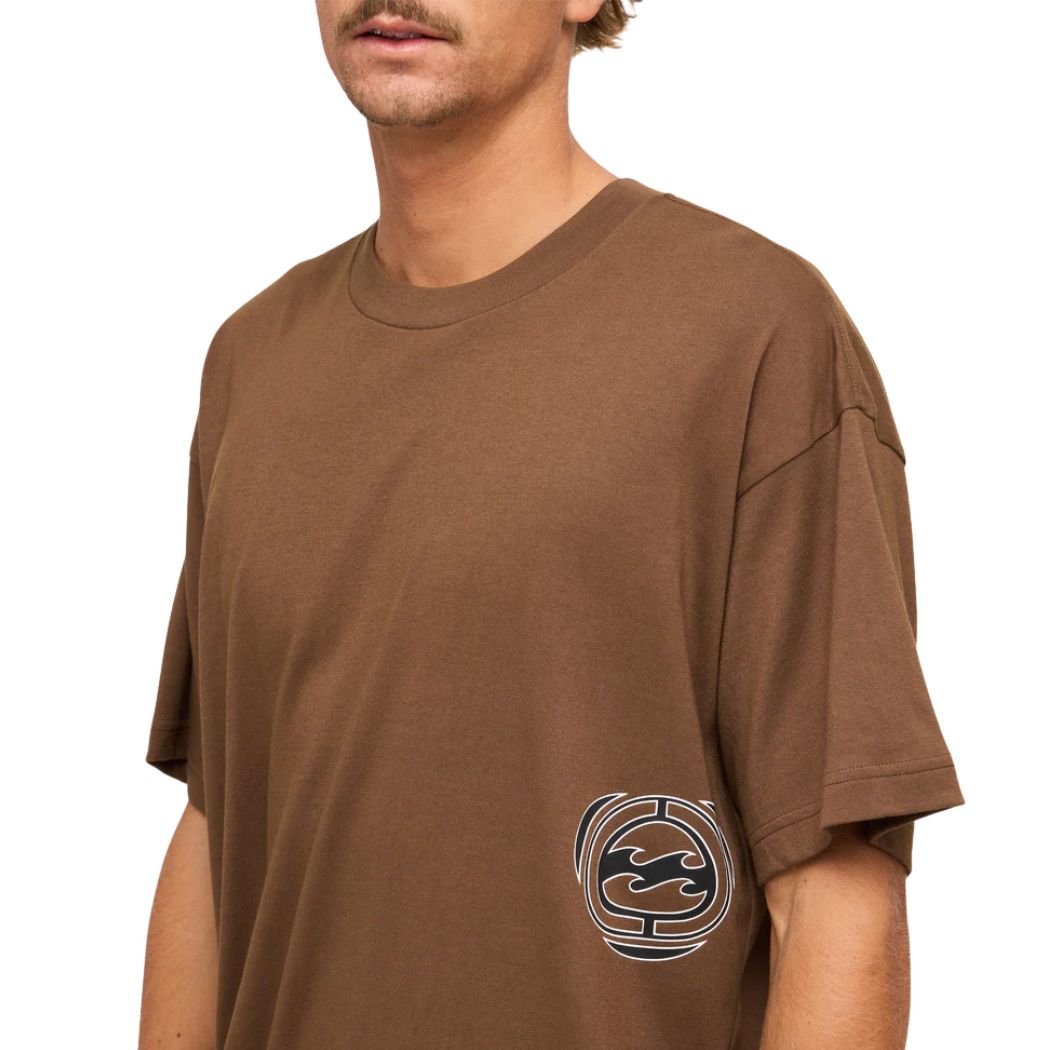 Billabong Spec 73 Pulse Tee Mocha