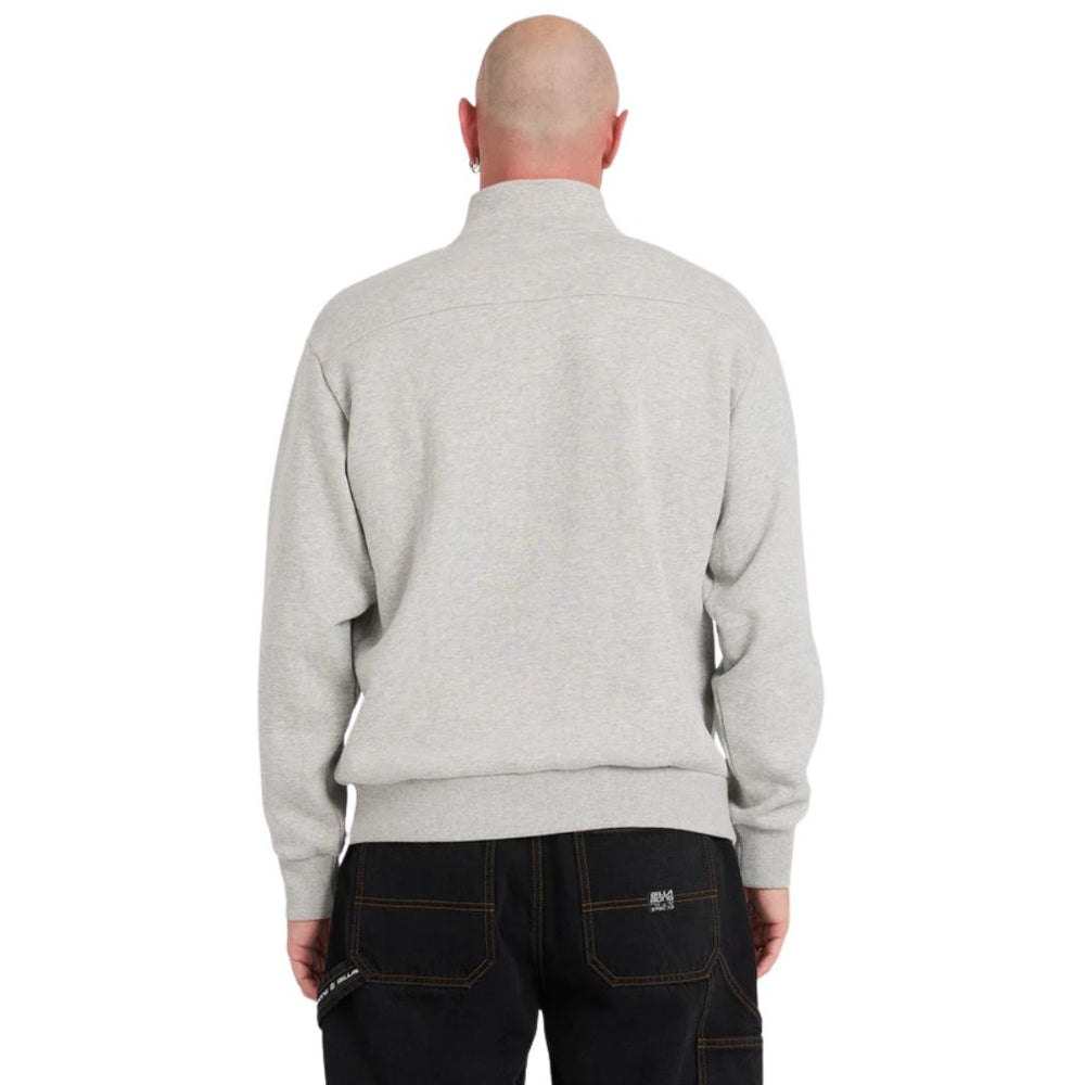 Billabong Spec 73 Quarter Zip Crew Light Grey Heather