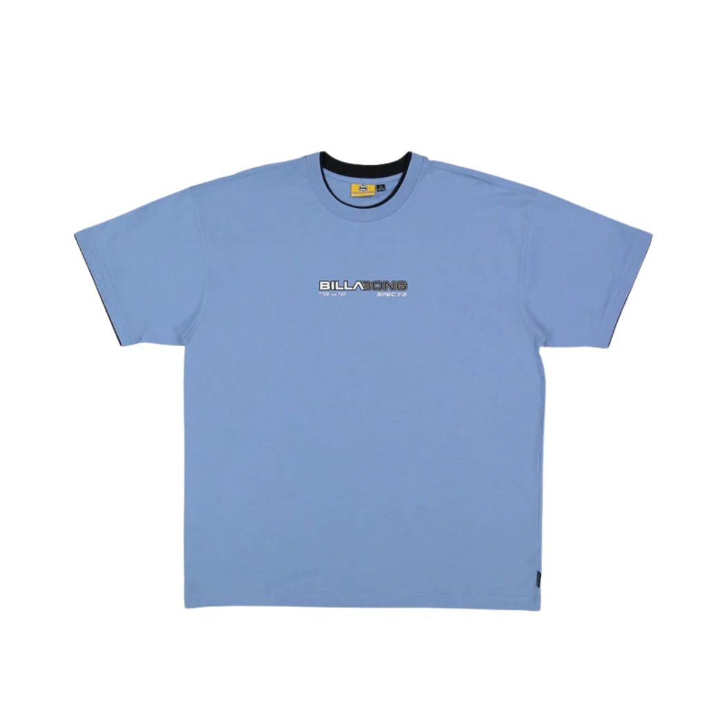 Billabong Spec Tipper Tee Oceana Blue
