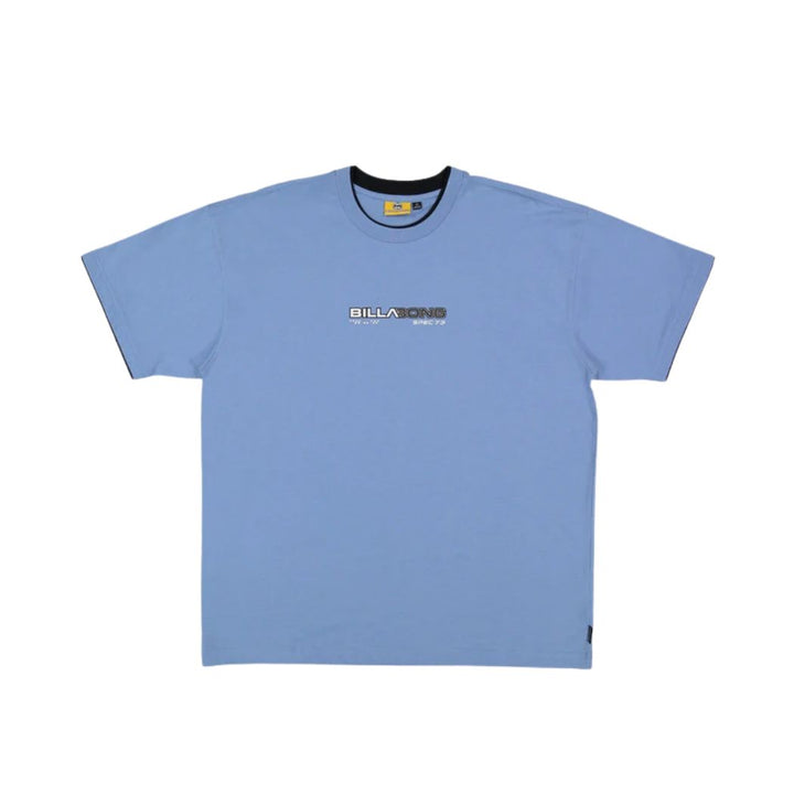 Billabong Spec Tipper Tee Oceana Blue