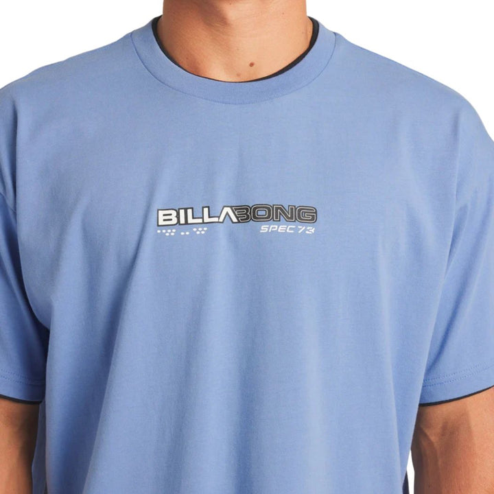 Billabong Spec Tipper Tee Oceana Blue