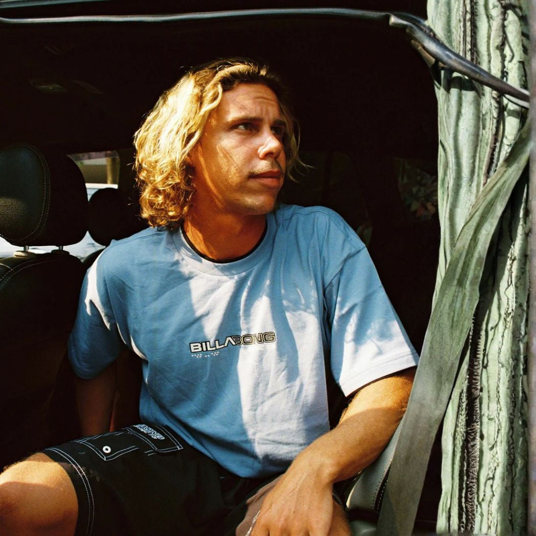 Billabong Spec Tipper Tee Oceana Blue