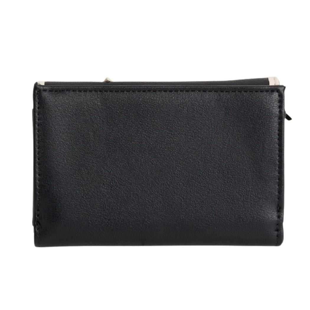 Billabong Starsurfer Trifold Wallet Black Pebble