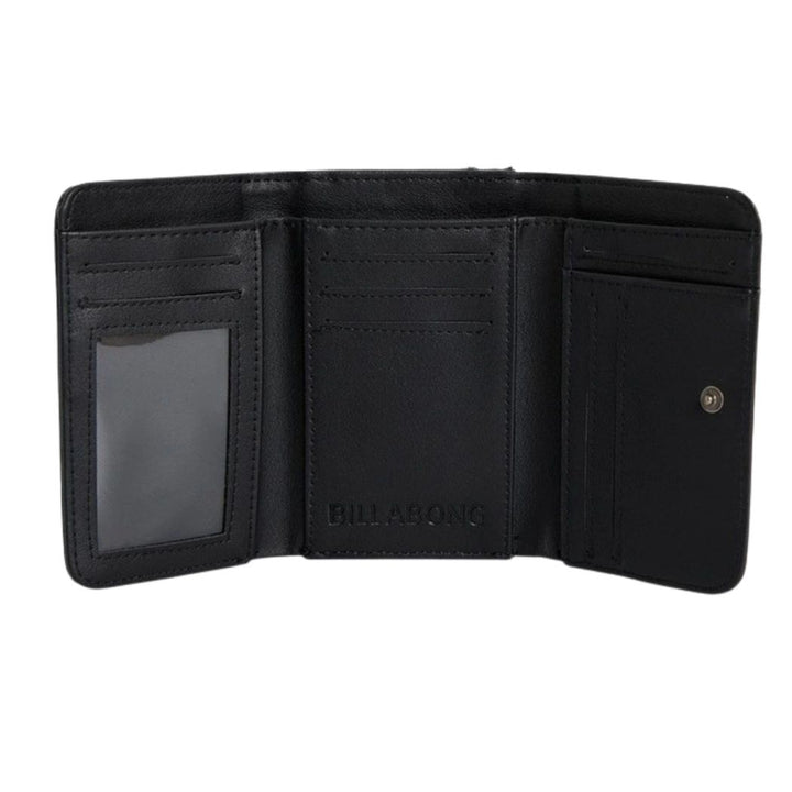 Billabong Starsurfer Trifold Wallet Black Pebble
