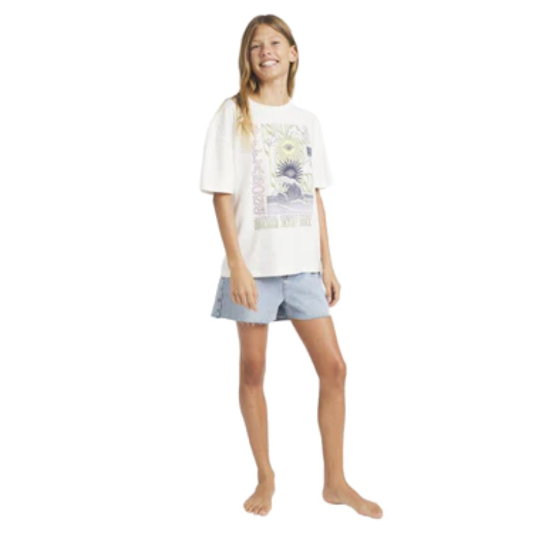 Billabong Swell Trip Junior Tee Salt Crystal