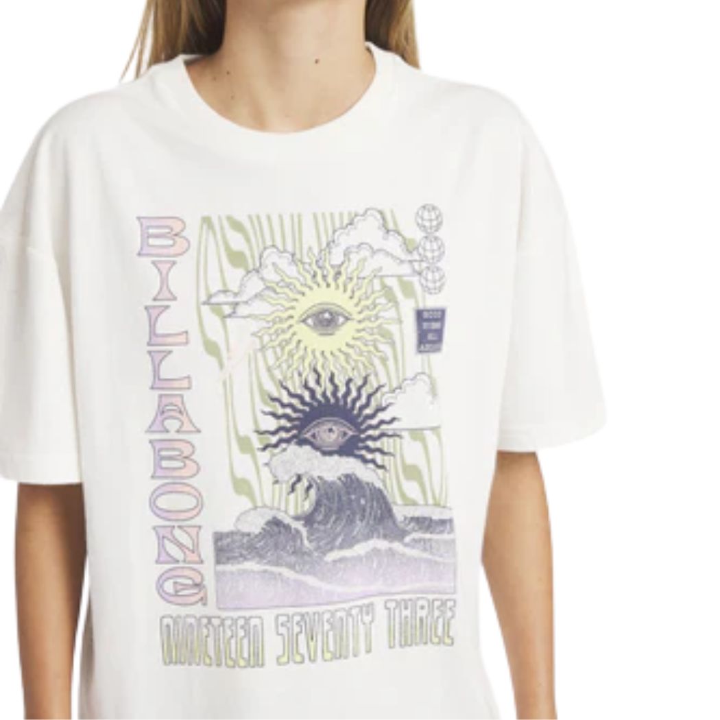 Billabong Swell Trip Junior Tee Salt Crystal