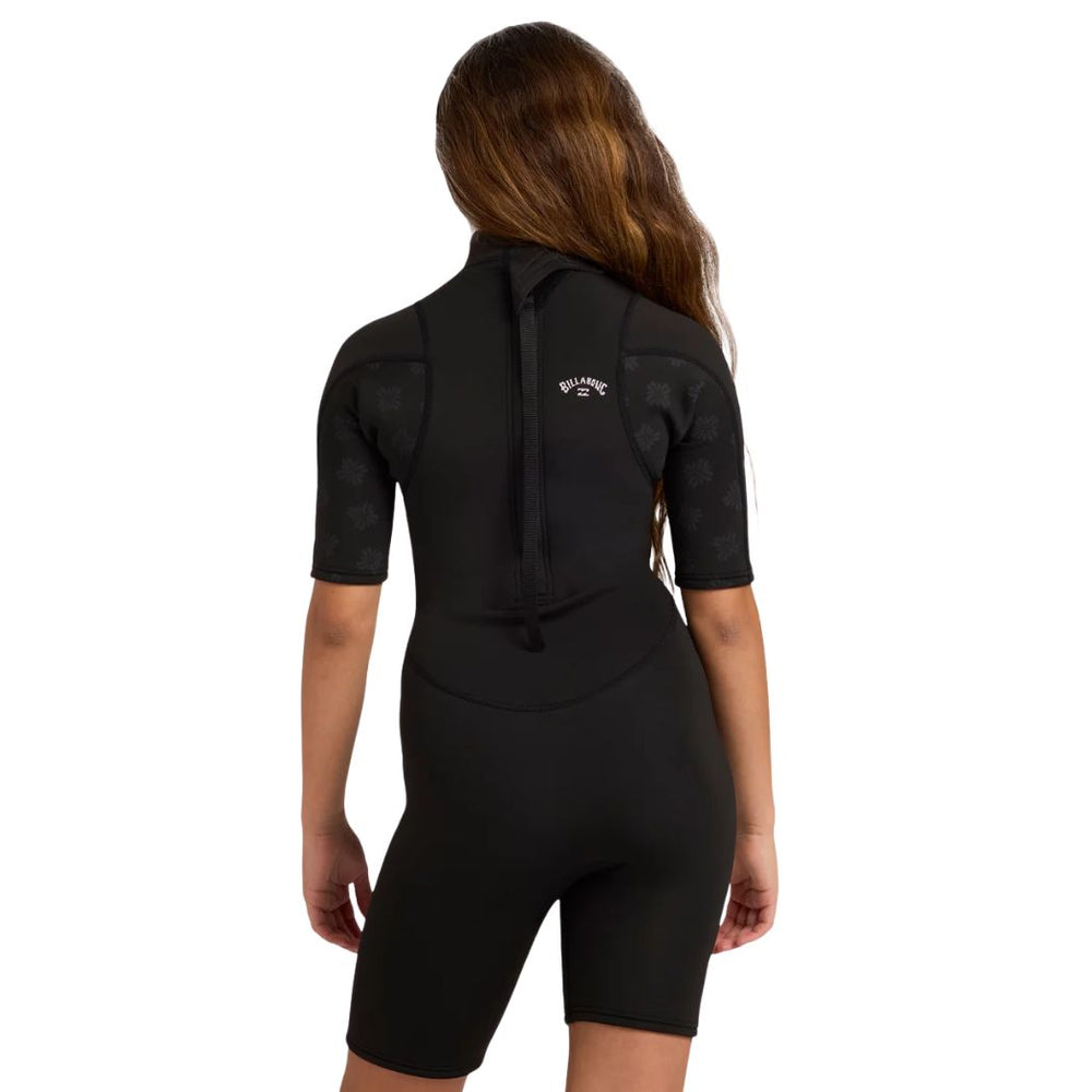 Billabong Teen Girls 2mm Absolute Core Springsuit Black