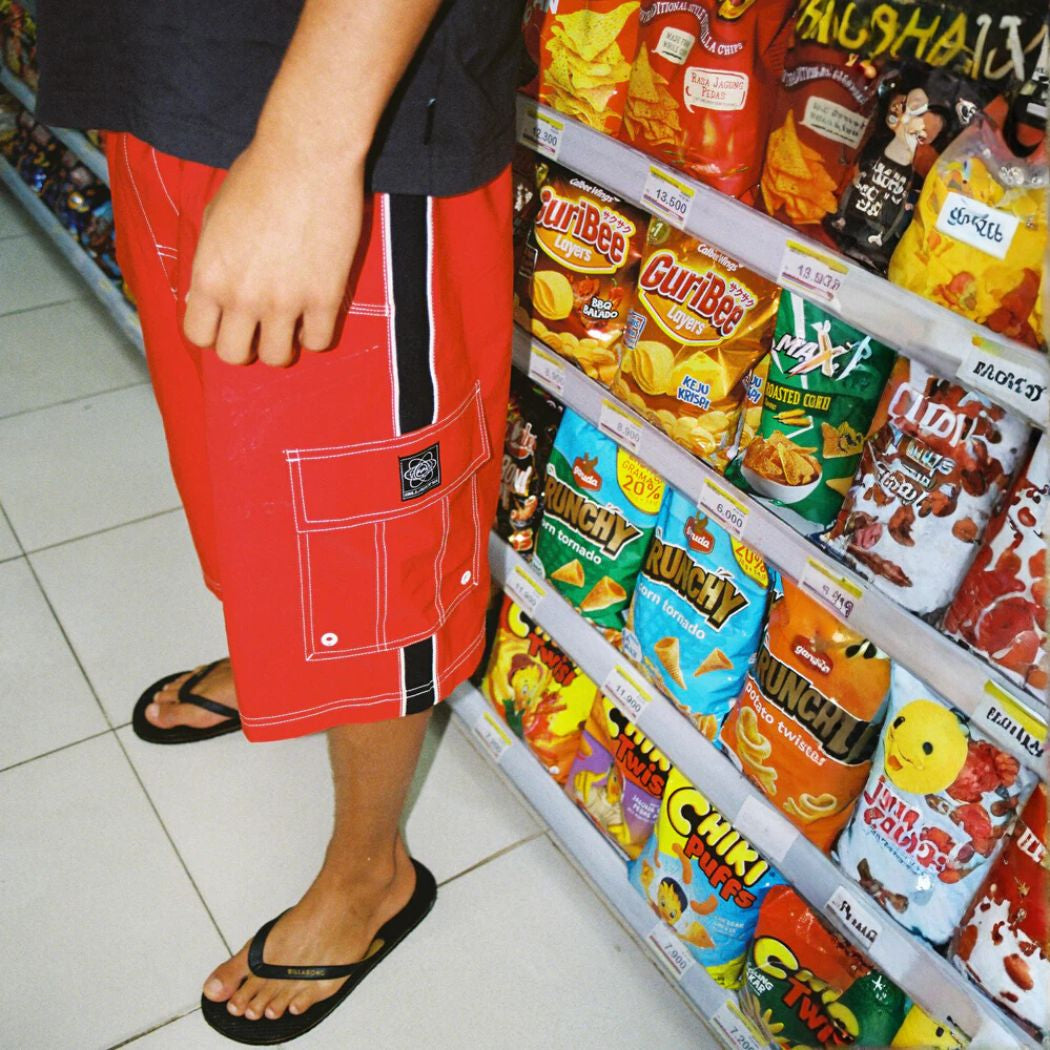 Billabong Throw On 3.0 Boardshort True Red