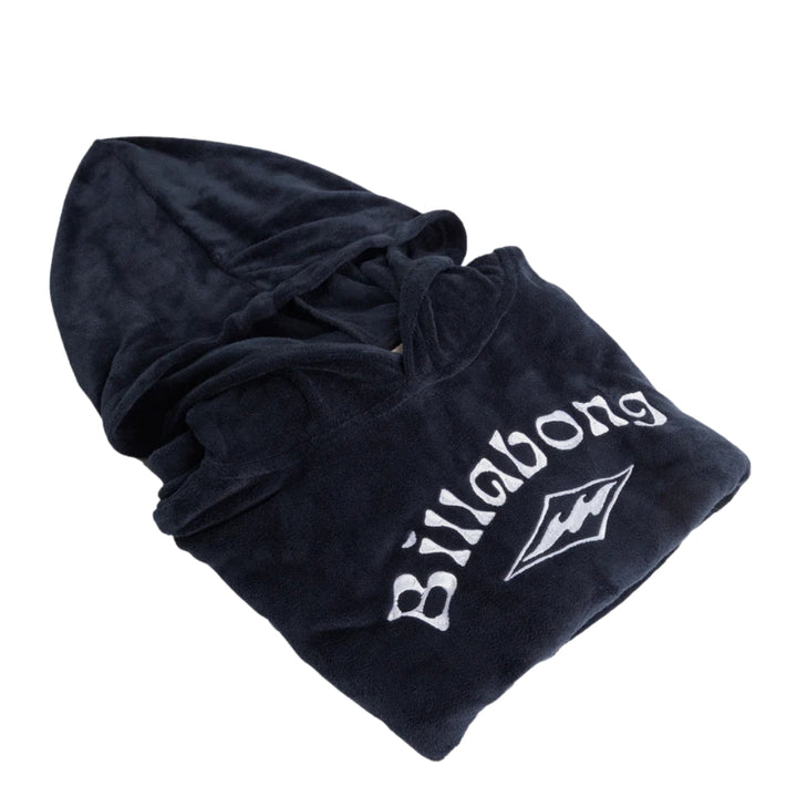 Billabong Womens Hoodie Towel Black